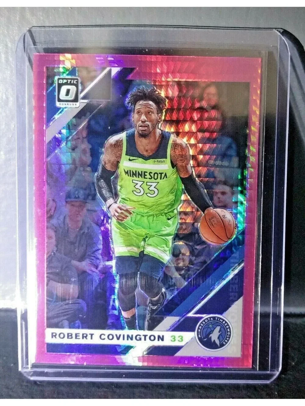 Robert Covington 2019-20 Panini Donruss Optic Prizm #121 Basketball Card